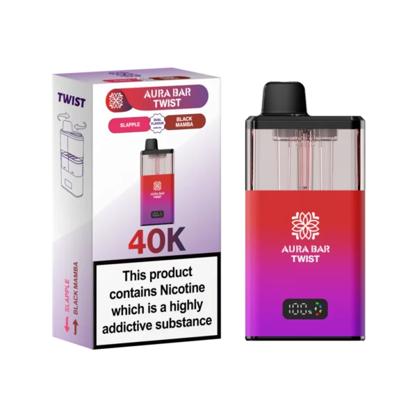 Crystal Prime Aura Bar 40K Prefilled Vape Kit