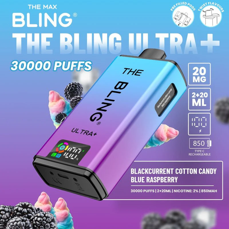 The Bling Ultra Plus 30k Vape kit - Image 8