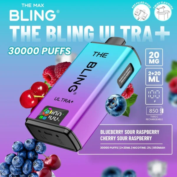 The Bling Ultra Plus 30k Vape kit