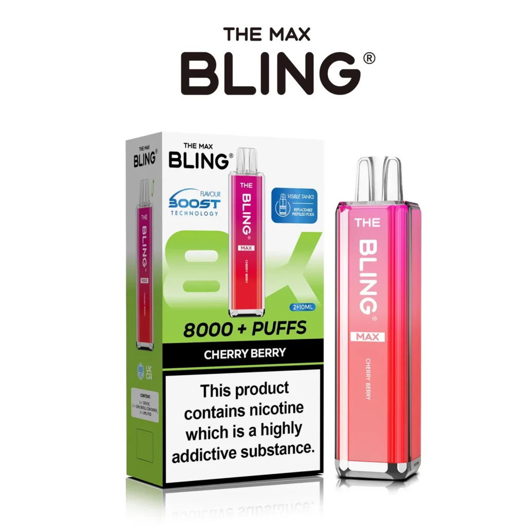 The Crystal Bling Max 8000 Prefilled Pod Kit