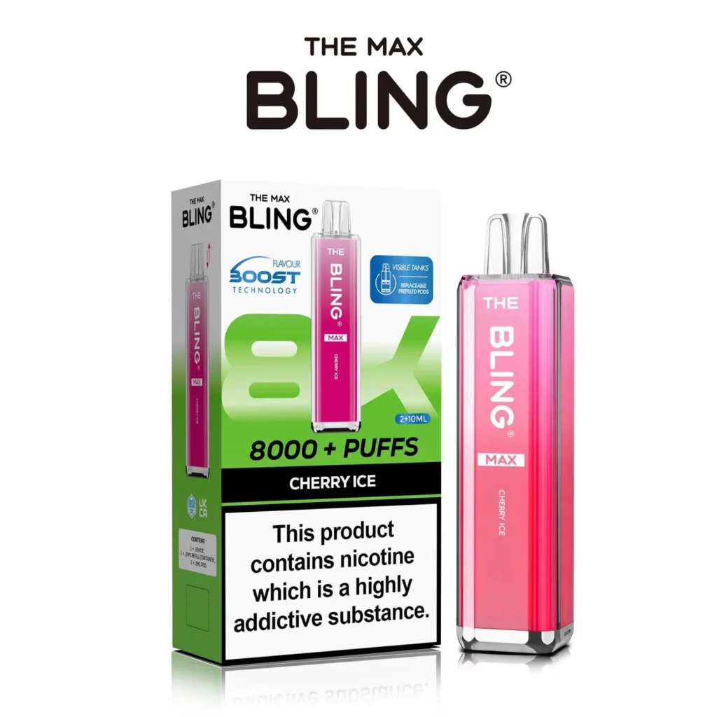 The Crystal Bling Max 8000 Prefilled Pod Kit