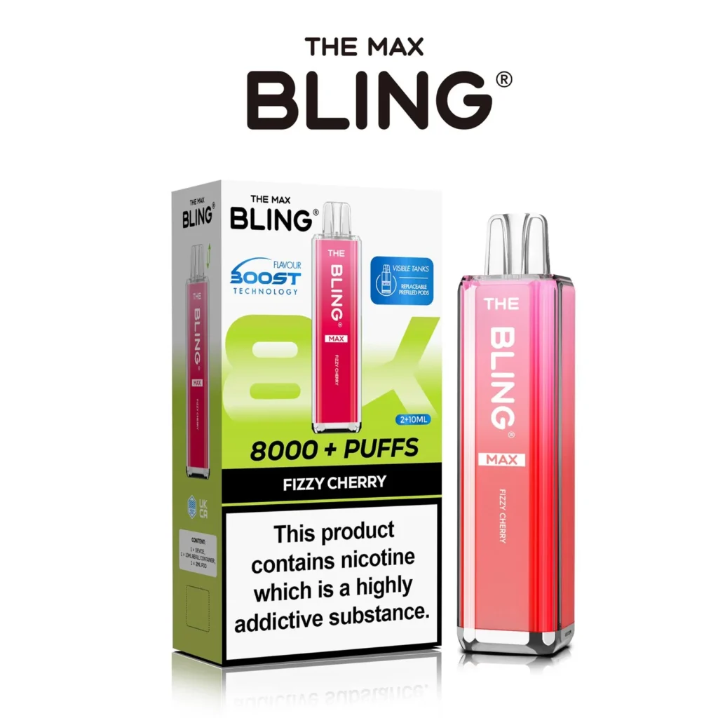 The Crystal Bling Max 8000 Prefilled Pod Kit
