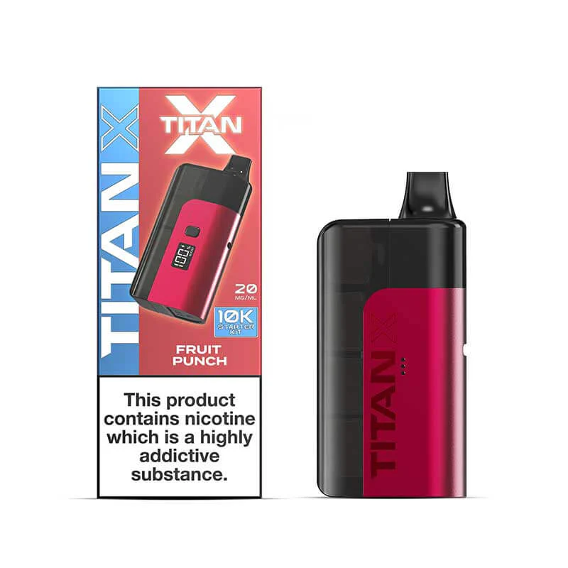 Titan 10000 X Pre-filled Vape Pod Kit - Image 12
