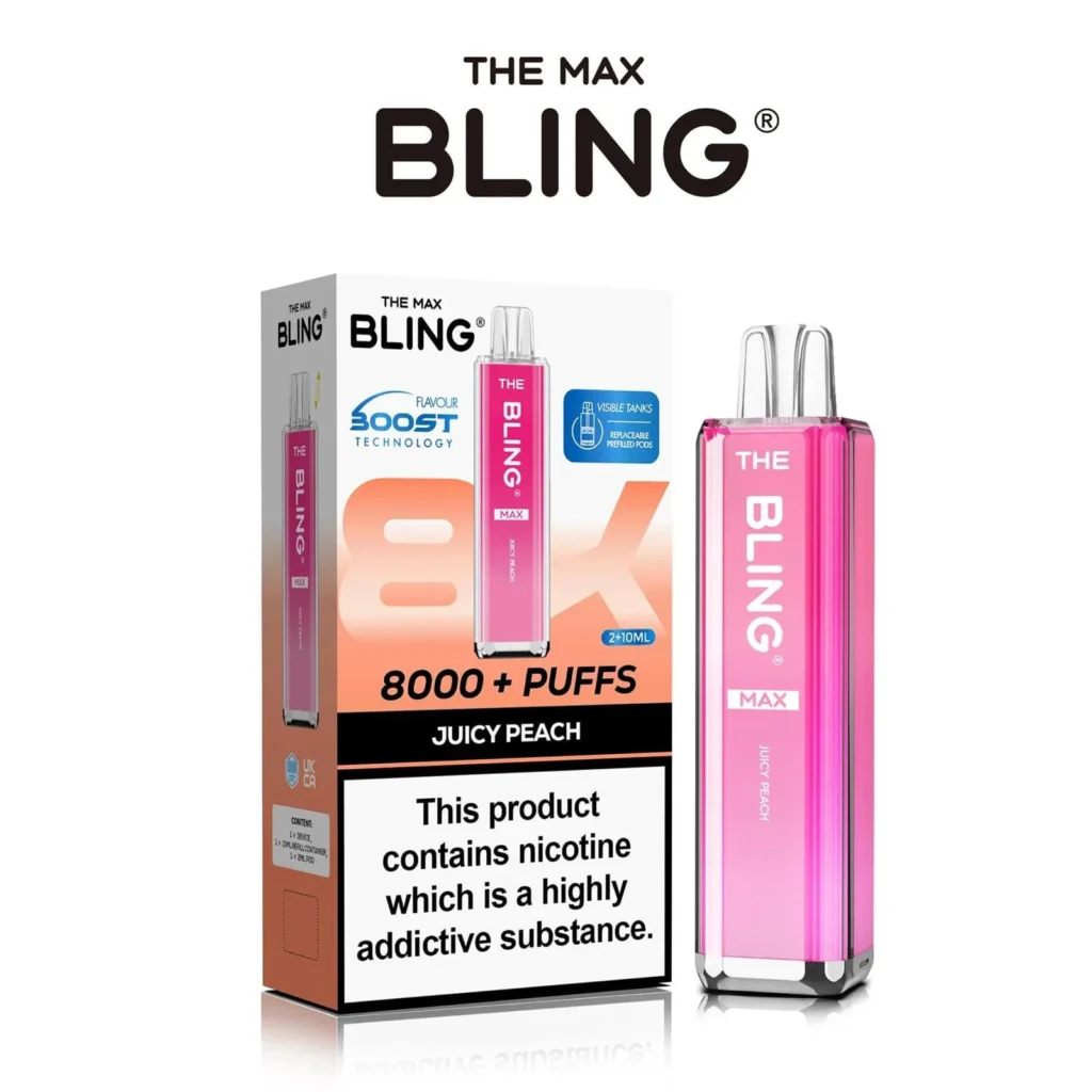 The Crystal Bling Max 8000 Prefilled Pod Kit