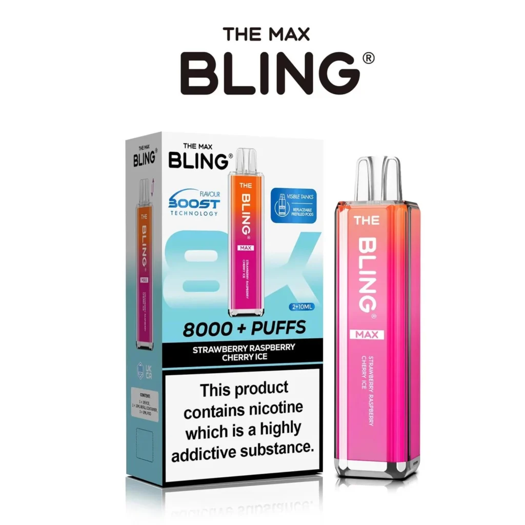 The Crystal Bling Max 8000 Prefilled Pod Kit