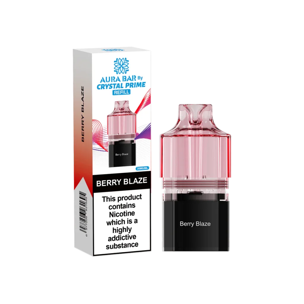 Crystal Prime Aura Bar Twist 10k Prefilled Pod Kit