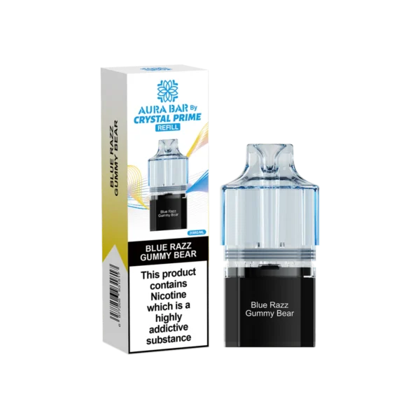 Crystal Prime Aura Bar Twist 10k Prefilled Pod Kit