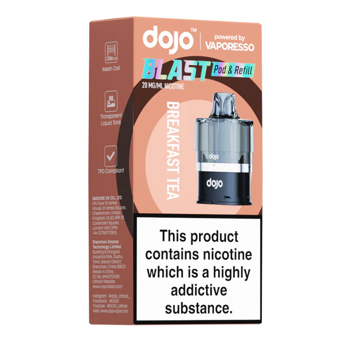 Vaporesso Dojo Blast 6000 Prefilled Pods - Image 3