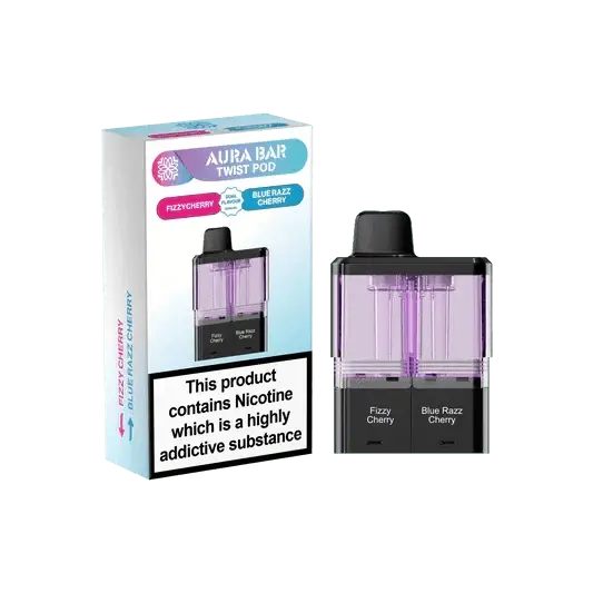 Crystal Prime Aura Bar Twist 40k Prefilled Pod Kit