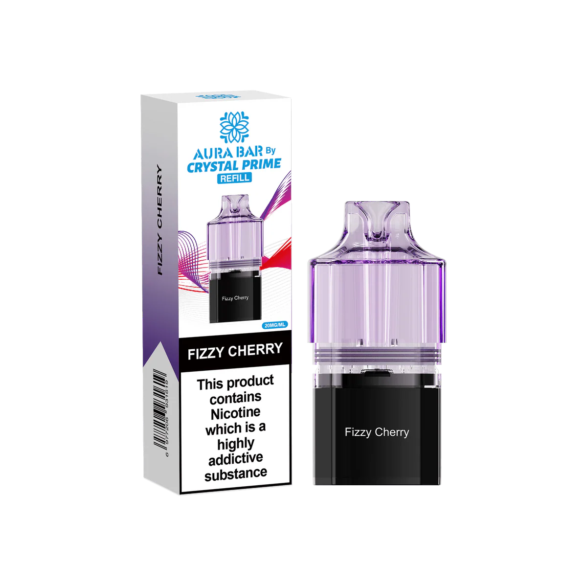 Crystal Prime Aura Bar Twist 10k Prefilled Pod Kit - Image 9