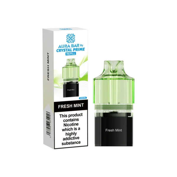Crystal Prime Aura Bar Twist 10k Prefilled Pod Kit