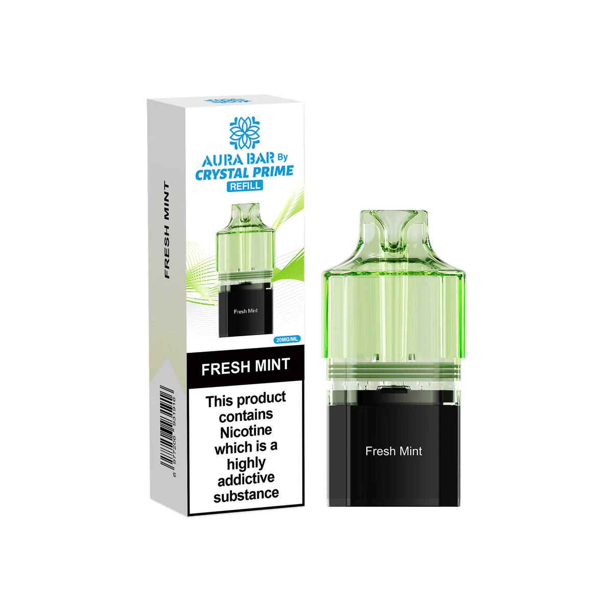 Crystal Prime Aura Bar Twist 10k Prefilled Pod Kit - Image 10