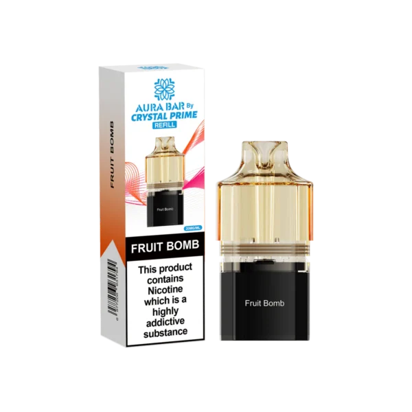 Crystal Prime Aura Bar Twist 10k Prefilled Pod Kit