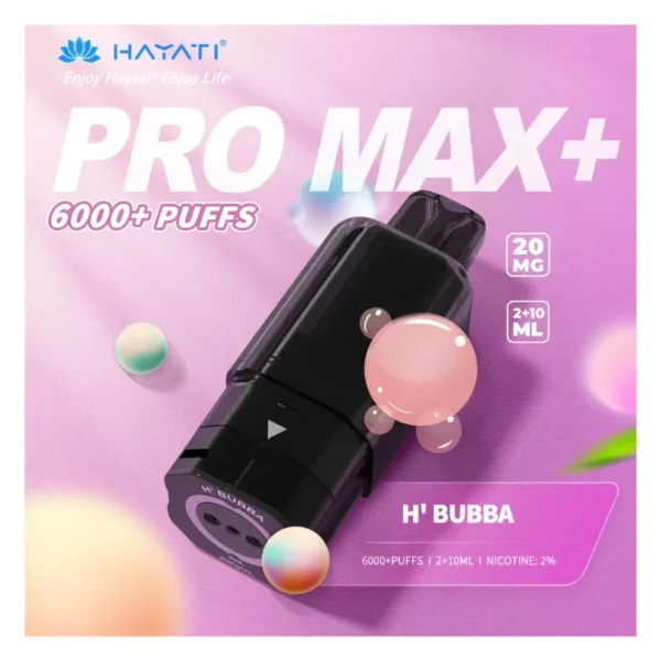 Hayati Pro Max Plus 6000 Prefilled Pods
