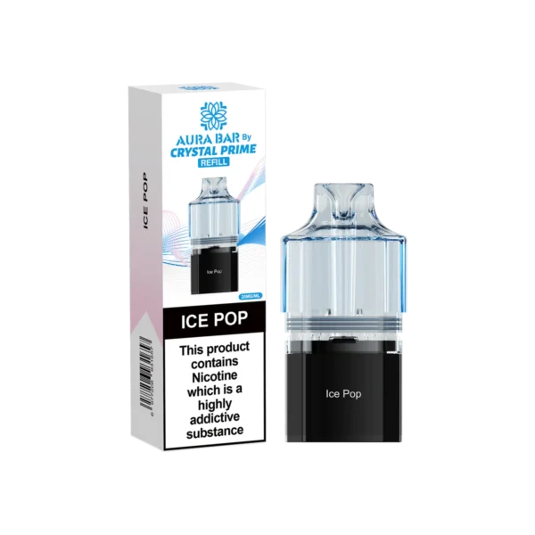 Crystal Prime Aura Bar Twist 10k Prefilled Pod Kit