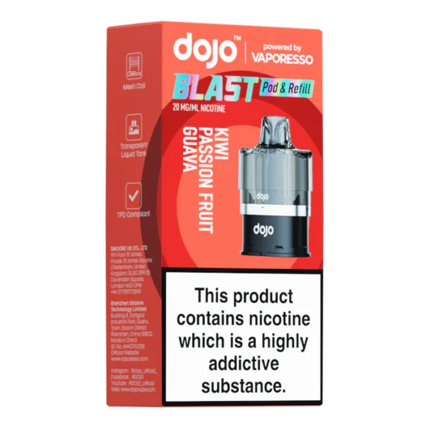 Vaporesso Dojo Blast 6000 Prefilled Pods