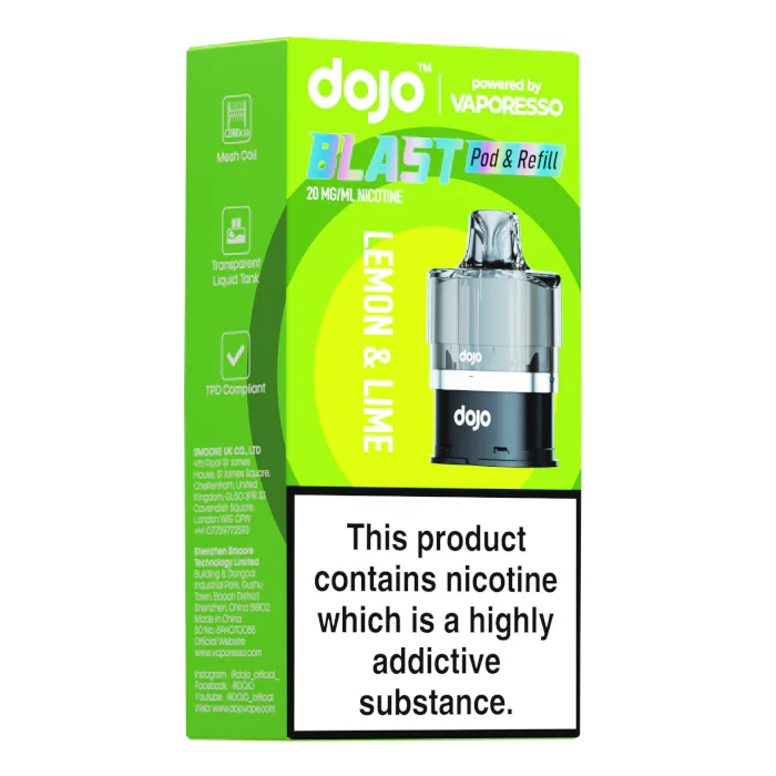 Vaporesso Dojo Blast 6000 Prefilled Pods - Image 7