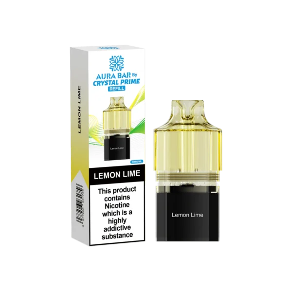 Crystal Prime Aura Bar Twist 10k Prefilled Pod Kit