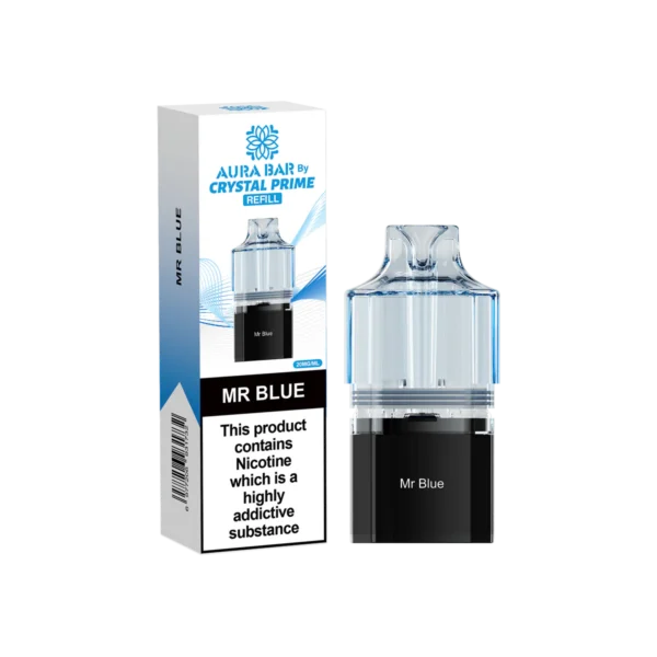 Crystal Prime Aura Bar Twist 10k Prefilled Pod Kit