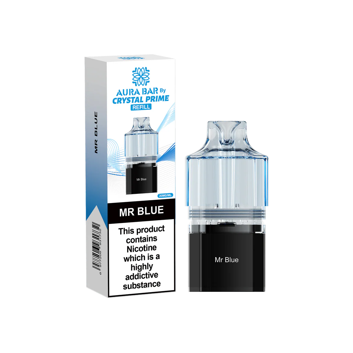 Crystal Prime Aura Bar Twist 10k Prefilled Pod Kit - Image 14