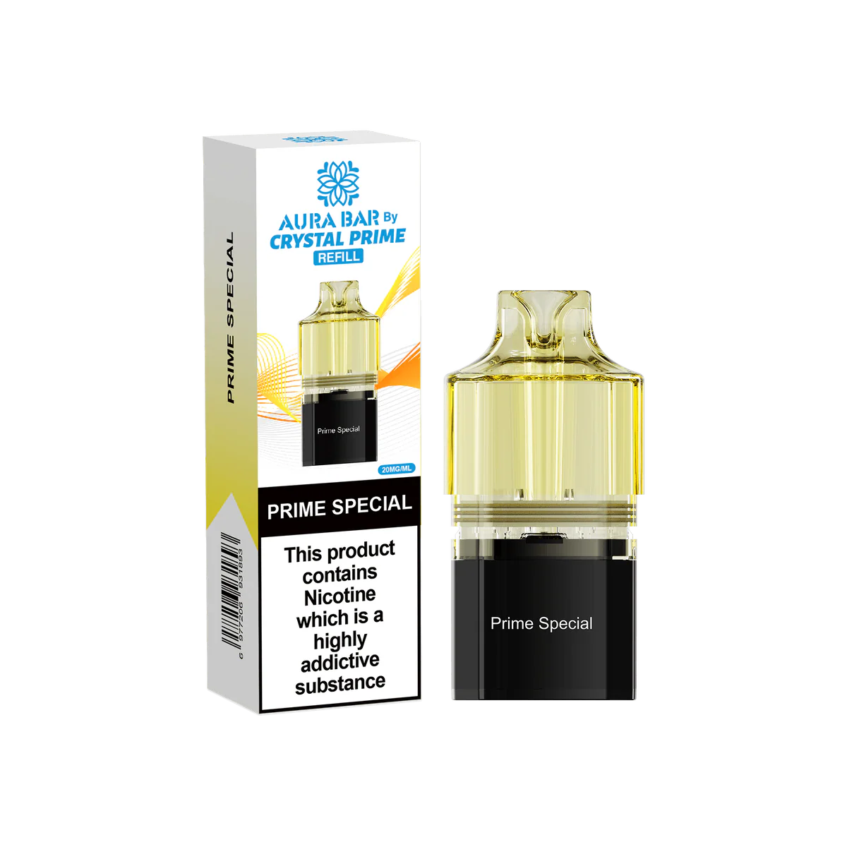 Crystal Prime Aura Bar Twist 10k Prefilled Pod Kit - Image 15