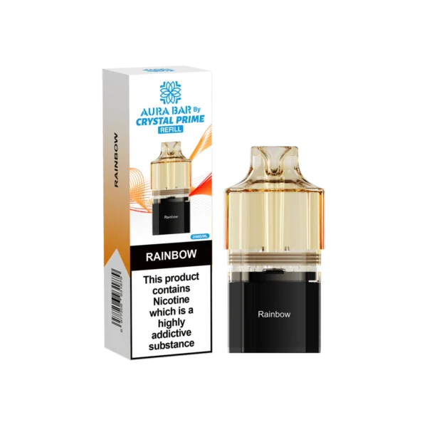 Crystal Prime Aura Bar Twist 10k Prefilled Pod Kit