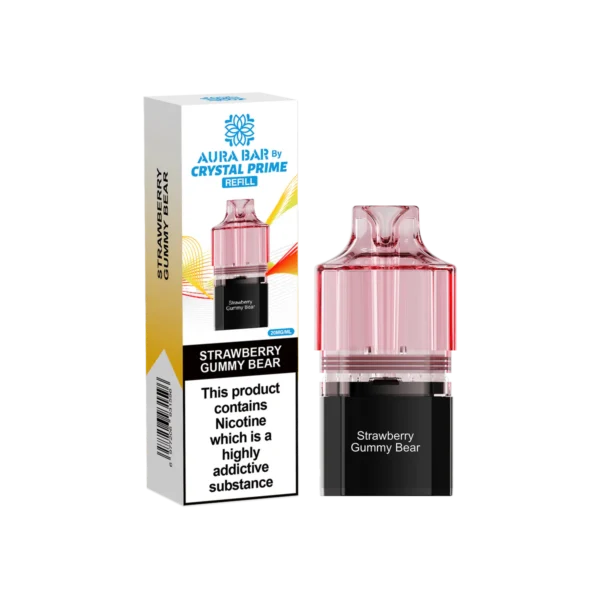 Crystal Prime Aura Bar Twist 10k Prefilled Pod Kit