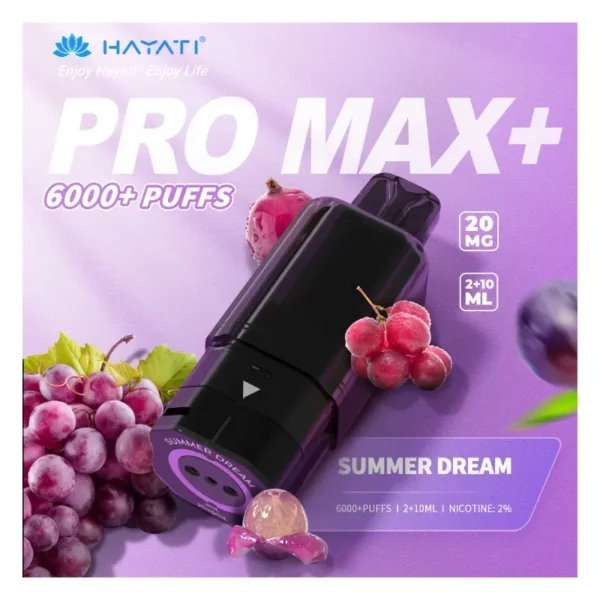 Hayati Pro Max Plus 6000 Prefilled Pods