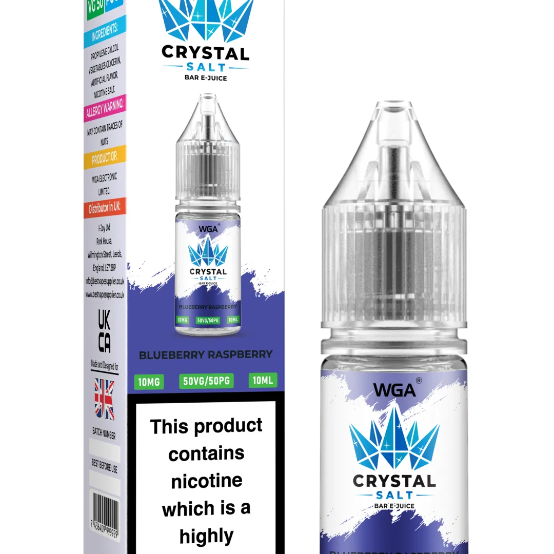 WGA Crystal Salt Bar E-Juice 10ml Nic Salts - Image 8
