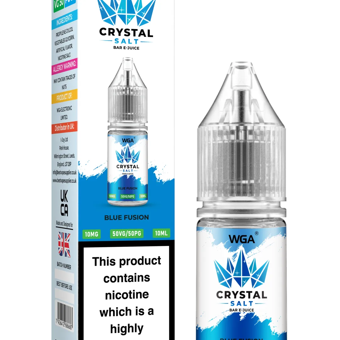 WGA Crystal Salt Bar E-Juice 10ml Nic Salts - Image 2