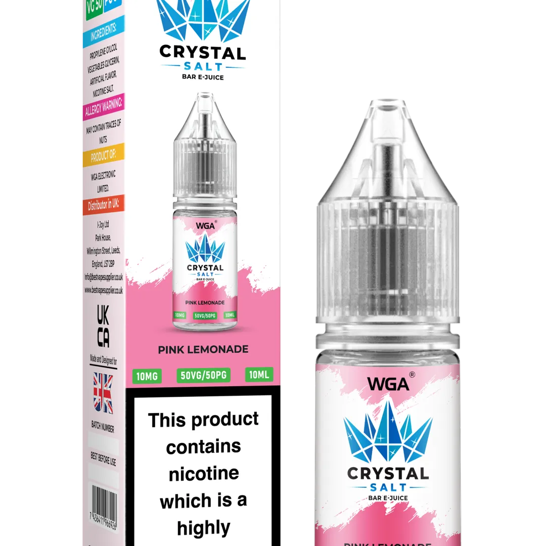 WGA Crystal Salt Bar E-Juice 10ml Nic Salts - Image 18