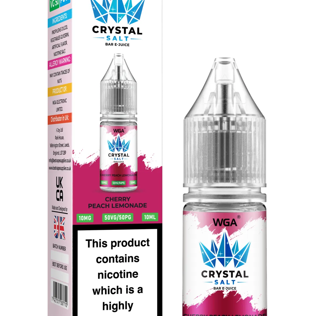 WGA Crystal Salt Bar E-Juice 10ml Nic Salts - Image 10