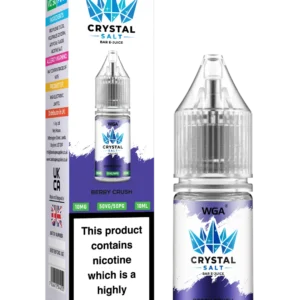 WGA Crystal Salt Bar E-Juice 10ml Nic Salts - Image 1