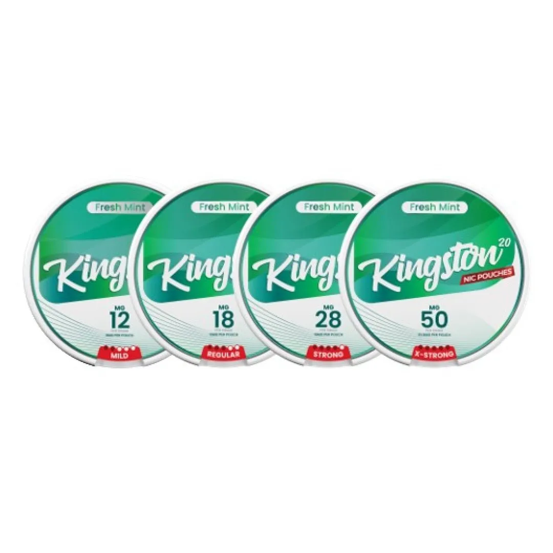 Kingston Fresh Mint Nicotine Pouches - Image 1