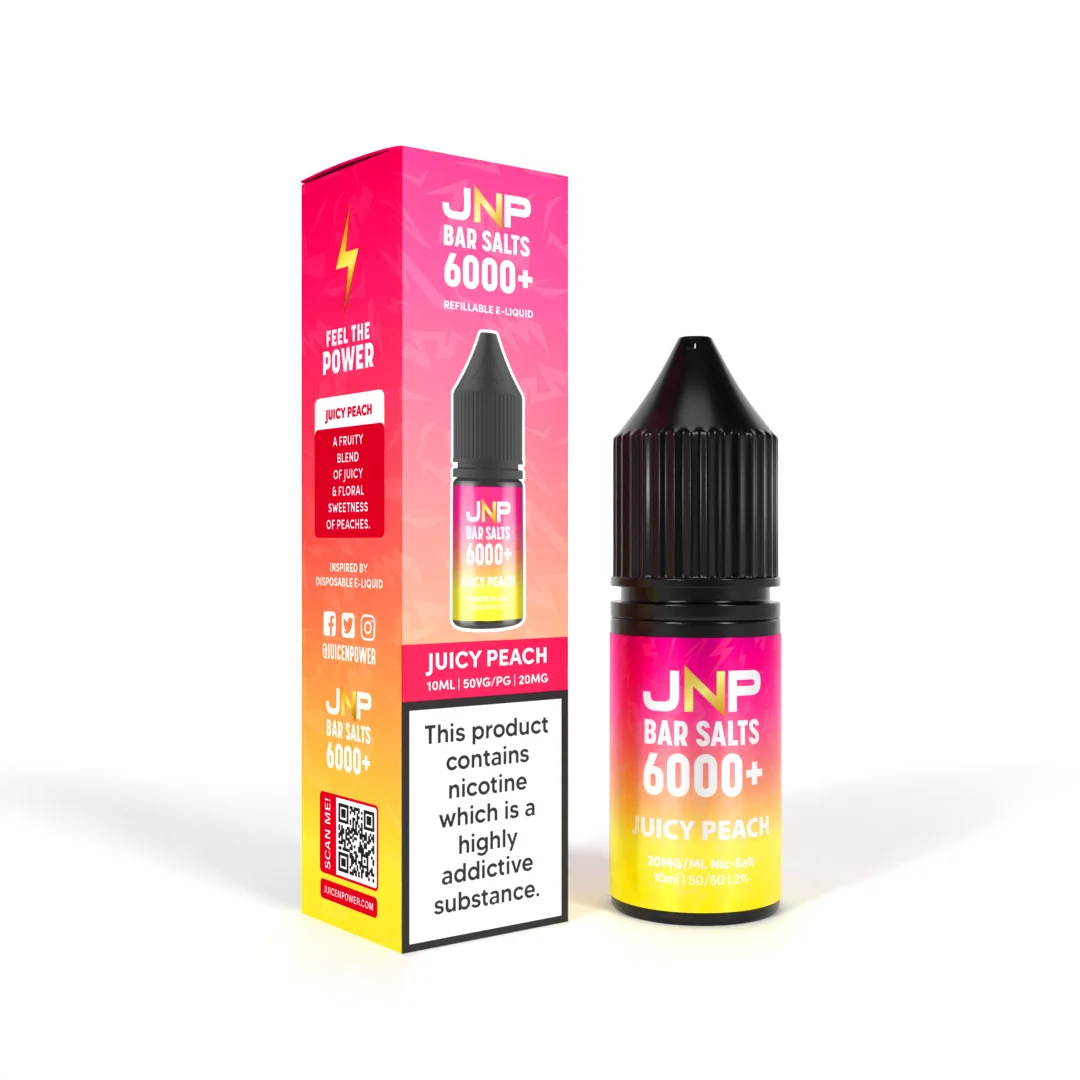 JNP Bar Salt 6000 Nic Salts 10ml | 25+ Flavours - Image 16