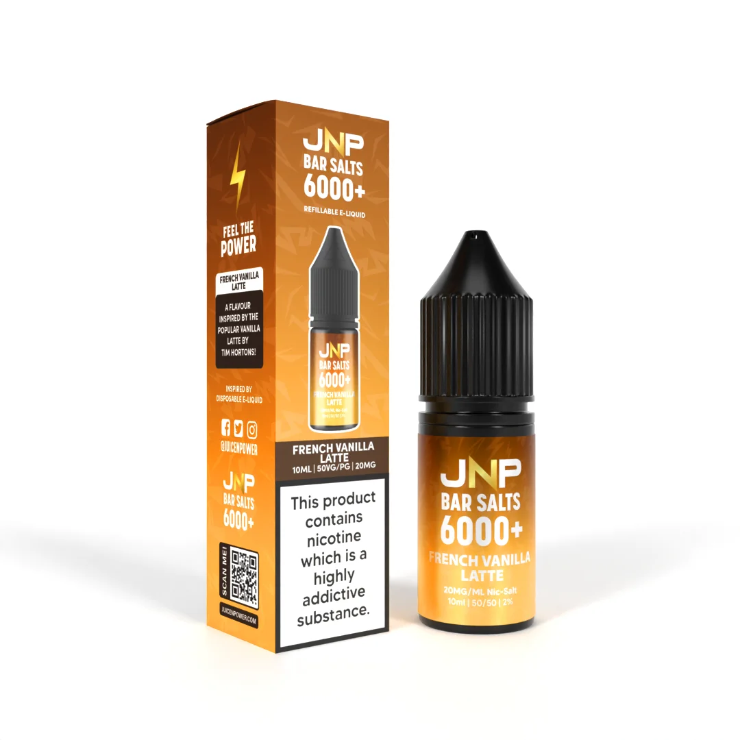 JNP Bar Salt 6000 Nic Salts 10ml | 25+ Flavours - Image 14