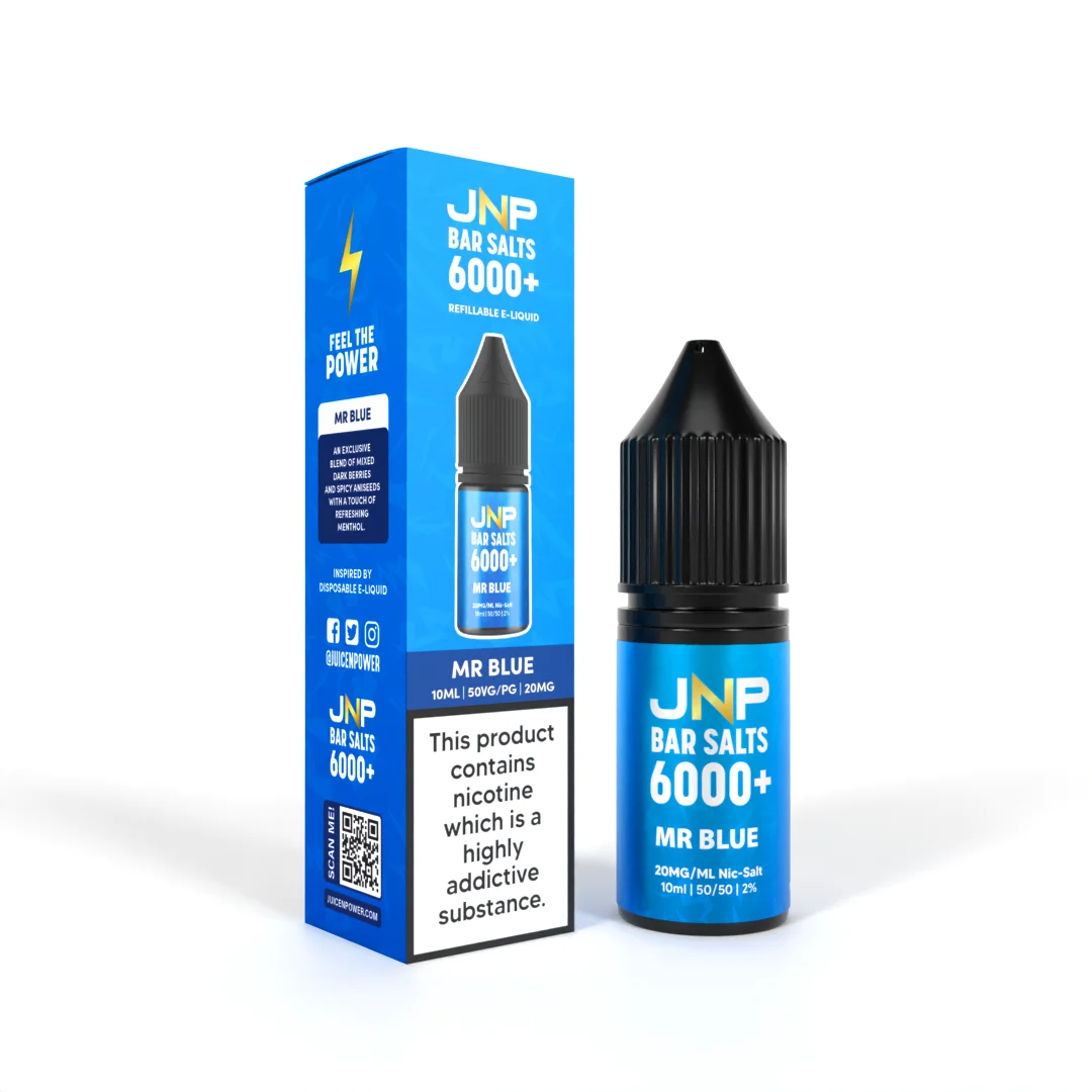 JNP Bar Salt 6000 Nic Salts 10ml | 25+ Flavours - Image 19