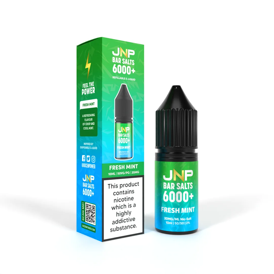JNP Bar Salt 6000 Nic Salts 10ml | 25+ Flavours - Image 15