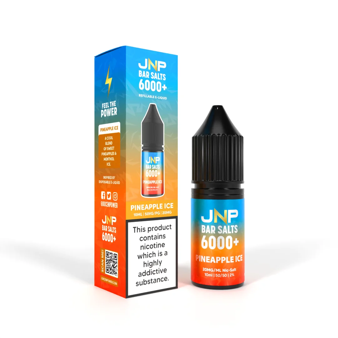 JNP Bar Salt 6000 Nic Salts 10ml | 25+ Flavours - Image 20