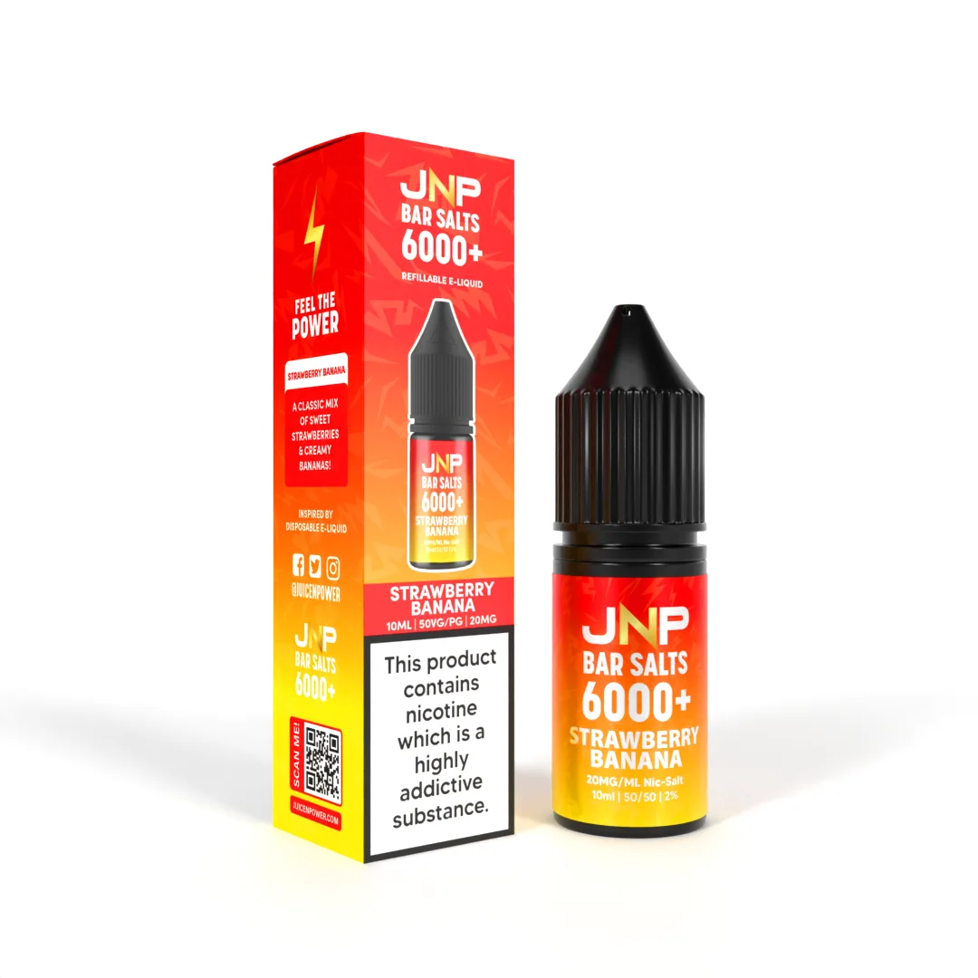 JNP Bar Salt 6000 Nic Salts 10ml | 25+ Flavours - Image 21
