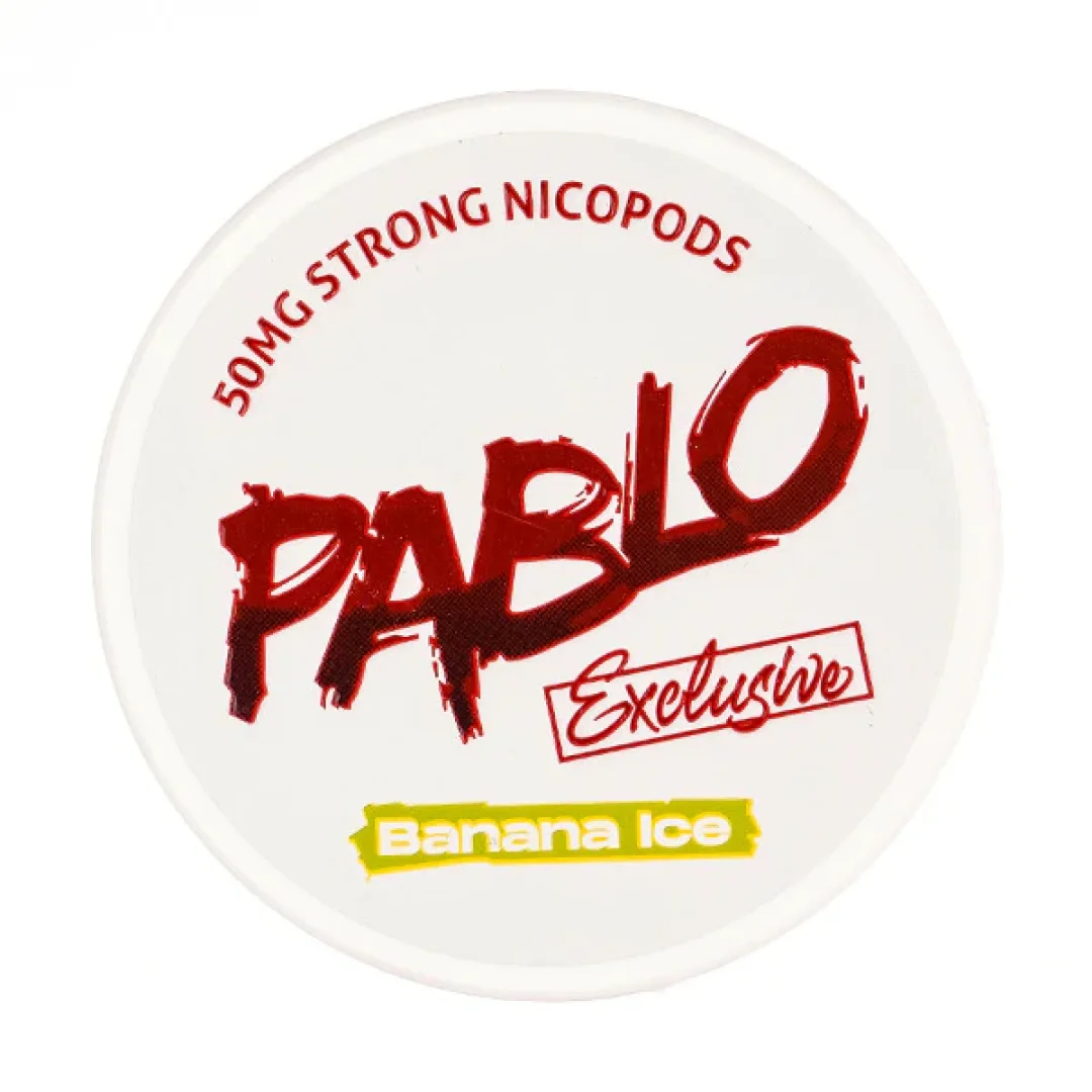 Banana Ice Nicotine Pouches by Pablo - Image 1