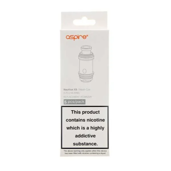 Aspire Nautilus XS Replacement Coils (5 Pack)