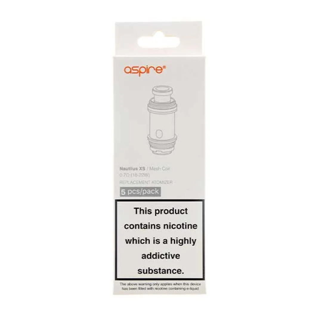 Aspire Nautilus XS Replacement Coils (5 Pack) - Image 1