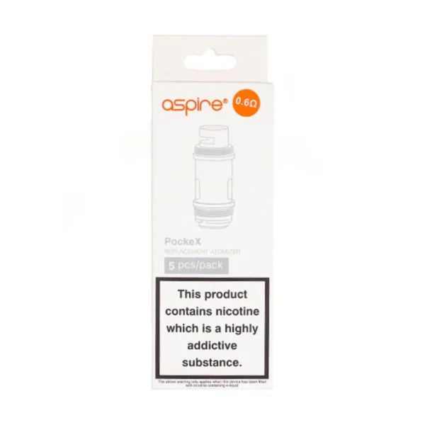 Aspire PockeX Replacement Coils Pack of 5