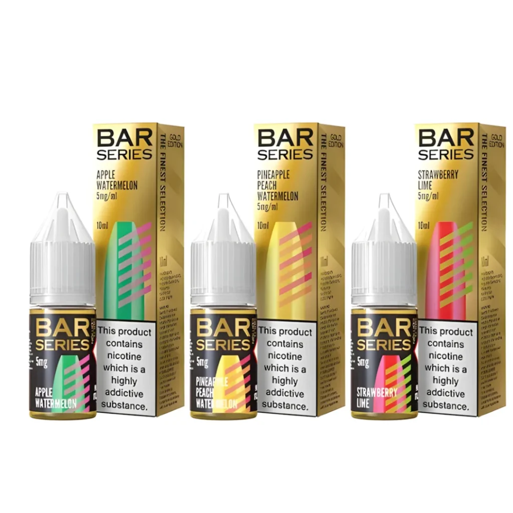 Bar Series Gold Edition Nic Salts 10ml