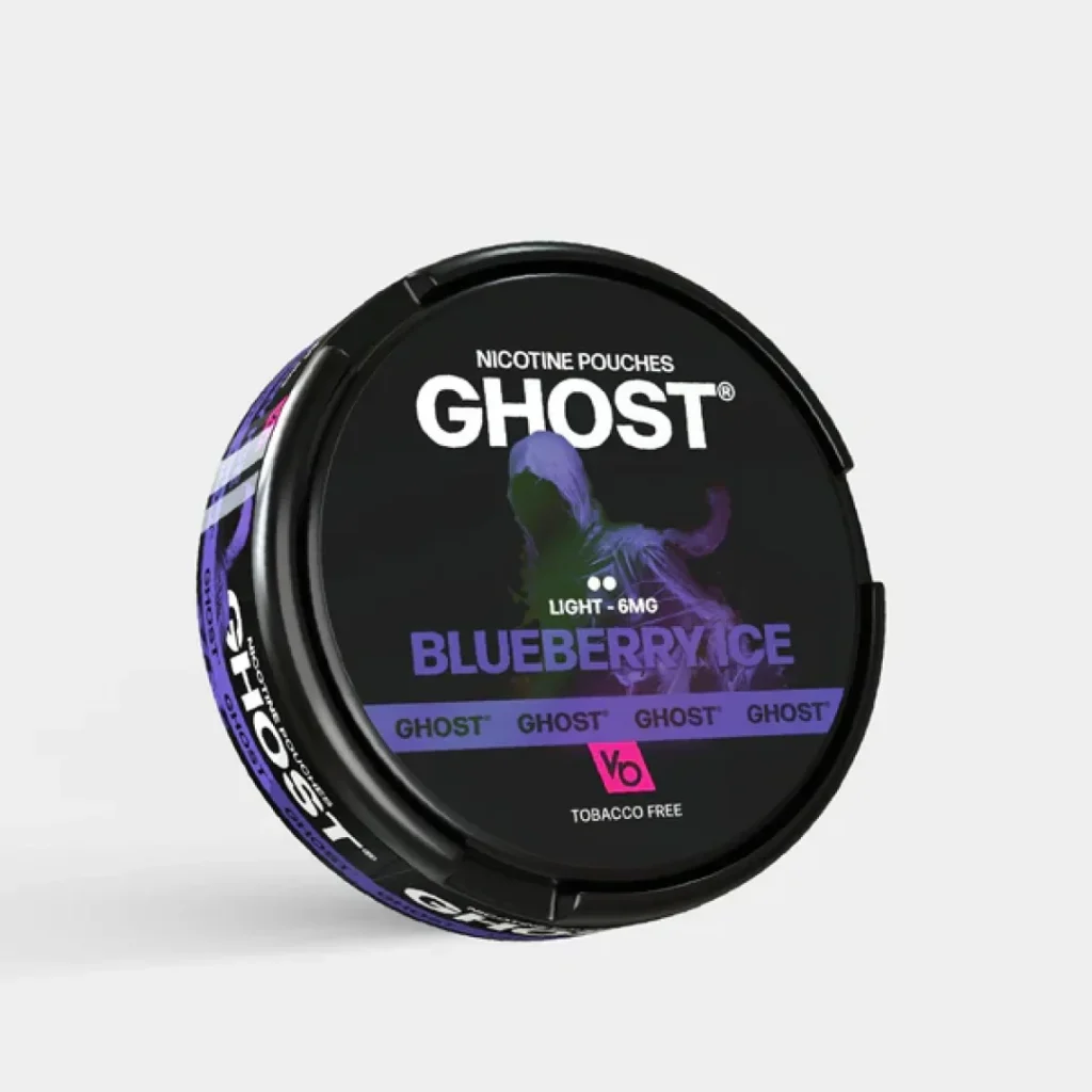 Blueberry Ice Nicotine Pouches by GHOST