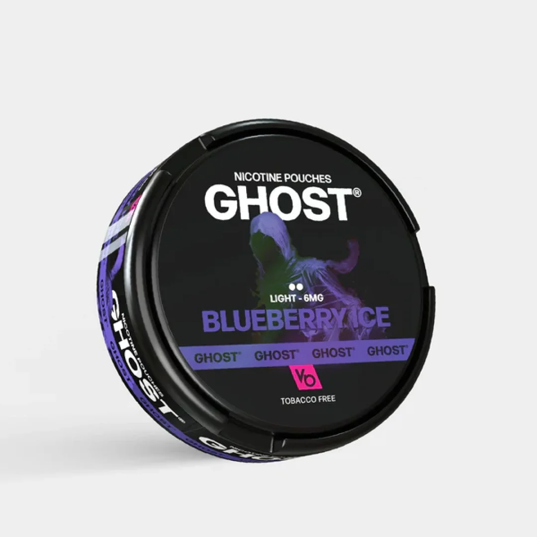Blueberry Ice Nicotine Pouches by GHOST - Image 1