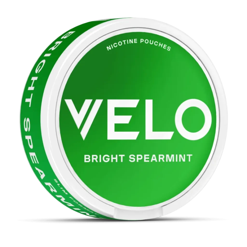 Bright Spearmint Nicotine Pouches by VELO