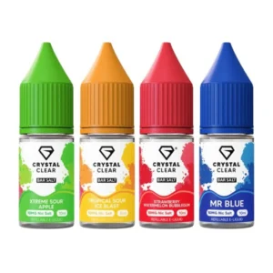 Crystal Clear Nic Salt 10ml (SHORT DATED) | Any 8 for £10