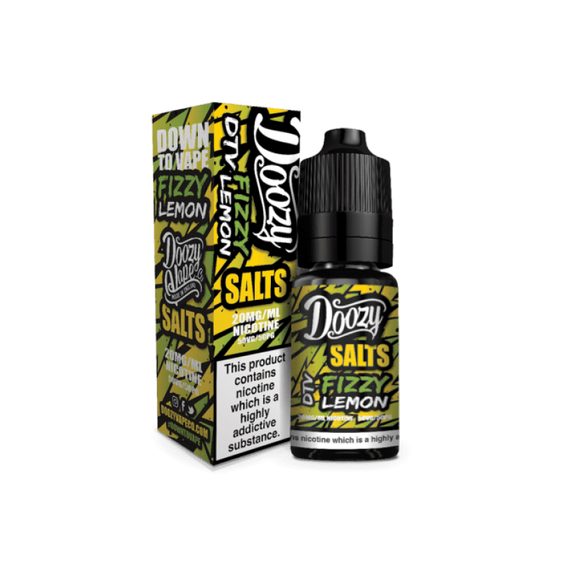 Doozy Salts Fizzy Lemon 10ml - Image 1